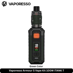 Vaporesso Armour S Vape Kit 100W iTANK T Green