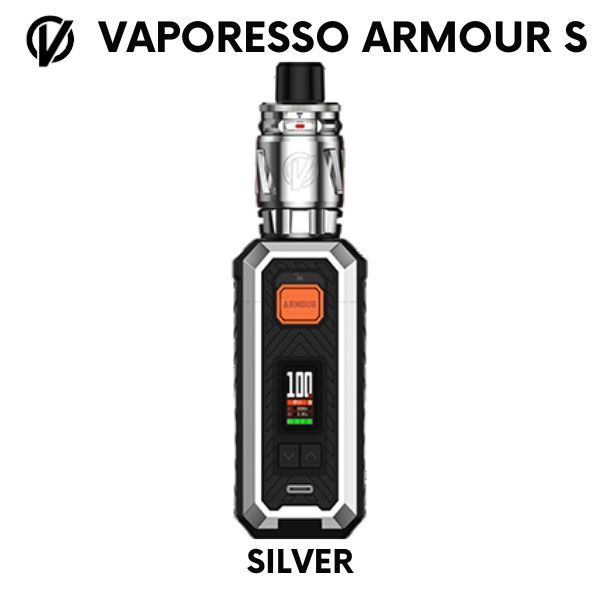 Vaporesso Armour S Vape Kit 100W Silver