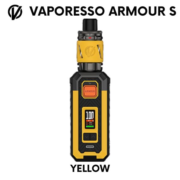 Vaporesso Armour S Vape Kit 100W Yellow