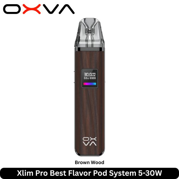 Xlim Pro Best Flavor Pod System Brown Wood