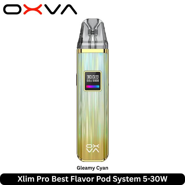 Xlim Pro Best Flavor Pod System Gleamy Cyan