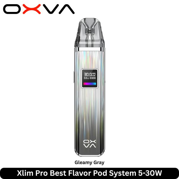 Xlim Pro Best Flavor Pod System Gleamy Gray