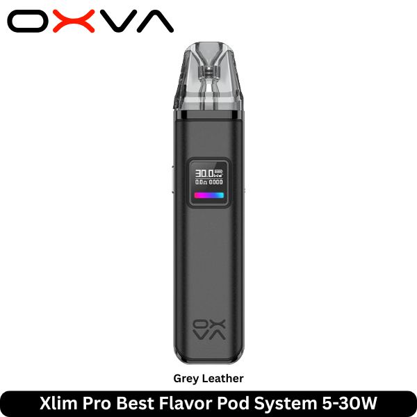 Xlim Pro Best Flavor Pod System Grey Leather