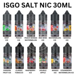 Best Salt Nic Buy Now Isgo Salt Nic Vape Juice E-Liquid 30ml In Dubai Online Shop In Aevapeclub.net