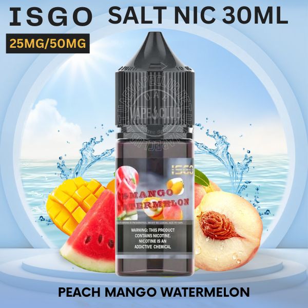 Isgo Salt Nic Vape Juice E-Liquid 30ml