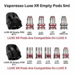 Vaporesso Luxe XR Empty Pods 5ml Authentic Vapes Pods In Uae.jpg