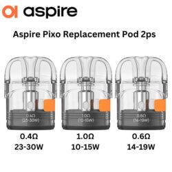 Aspire Pixo Replacement Pod 2Ps Buy Best Mtl Pods Kits.jpg