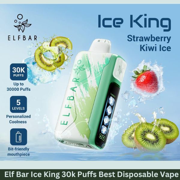 ICE KING STRAWBERRY KIWI ICE 