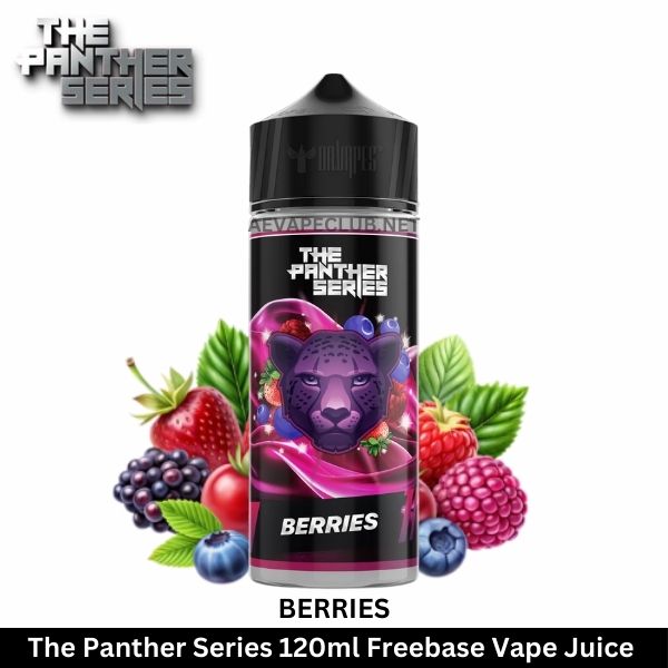 The Panther Series 120ml Freebase Vape Juice