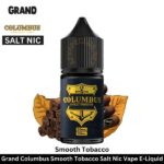 Grand Columbus Smooth Tobacco Salt Nic Vape E-Liquid