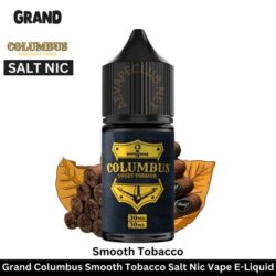 Grand Columbus Smooth Tobacco Salt Nic Vape E-Liquid