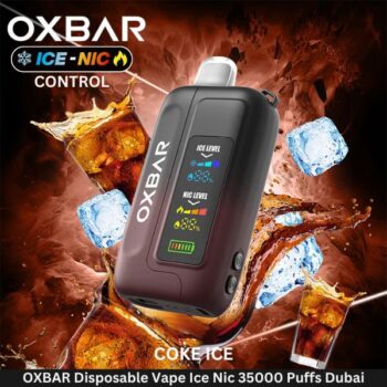 OXBAR Disposable Vape Ice Nic 35000 Puffs Cola Ice Best In Dubai