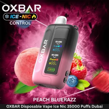 OXBAR Disposable Vape Ice Nic 35000 Puffs Peach Bluerazz Best In Dubai