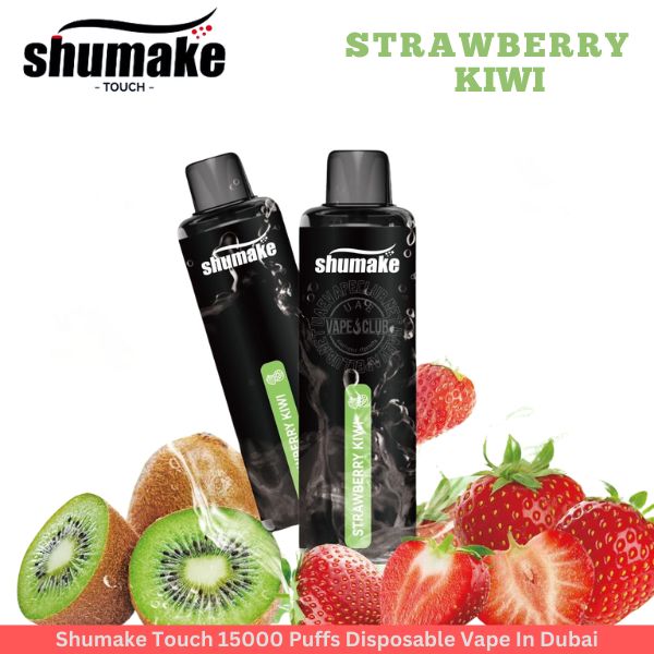 Shumake Touch 15000 Puffs Disposable Vape In Dubai | Strawberry Kiwi Vape Disposable Buy Best Online shopping In Dubai Aevapeclub.net 