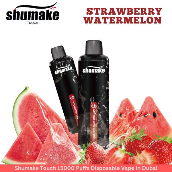Shumake Touch 15000 Puffs Disposable Vape In Dubai | Strawberry Watermelon Buy Best Online Vape Shop In Dubai Aevapeclub.net