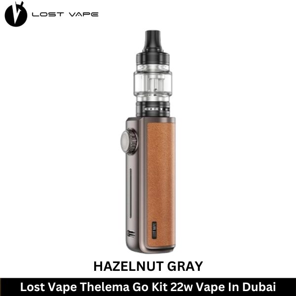 Lost Vape Thelema Go Kit 22w Vape Hazelnut Gray