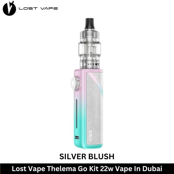 Lost Vape Thelema Go Kit 22w Vape Silver Blush
