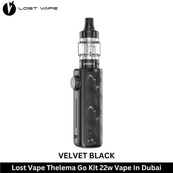 Lost Vape Thelema Go Kit 22w Vape Velvet Black