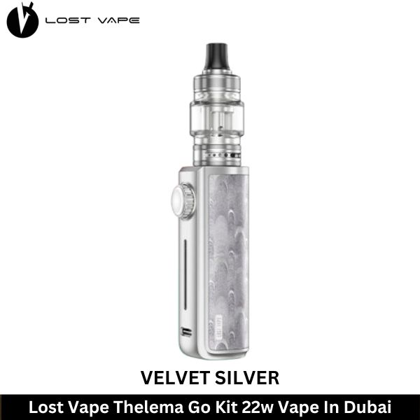 Lost Vape Thelema Go Kit 22w Vape Velvet Silver