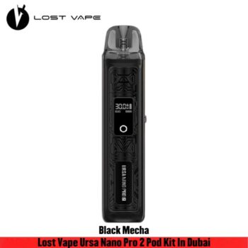 Lost Vape Ursa Nano Pro 2 Pod Kit Black Mecha