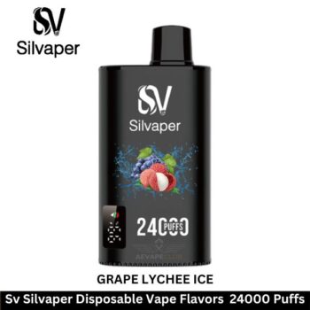 Sv Silvaper Disposable Vape Flavors 24000 Puffs