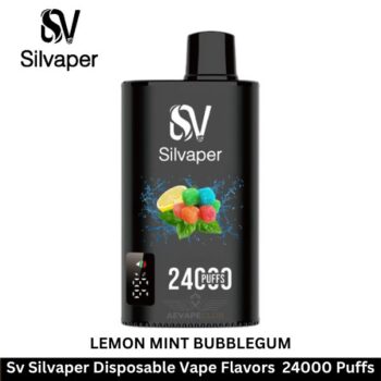 Sv Silvaper Disposable Vape Flavors 24000 Puffs
