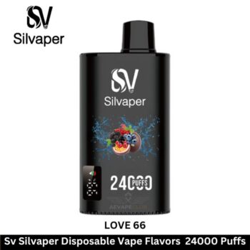 Sv Silvaper Disposable Vape Flavors 24000 Puffs