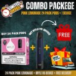 24 Pack Pink Lemonade + Myle V5 Device
