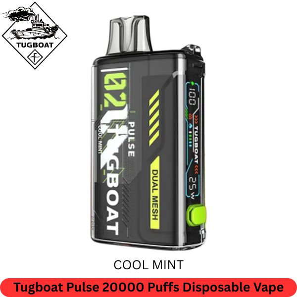 Tugboat Pulse Cool Mint 20000 Puffs Disposable Vape