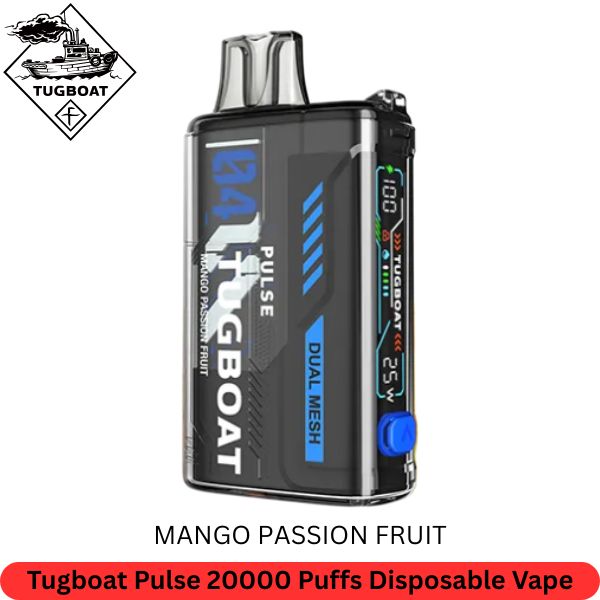 Tugboat Pulse Mango Passion Fruit 20000 Puffs Disposable Vape
