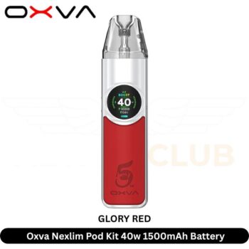 Oxva Nexlim Pod Kit 40w Glory Red Color