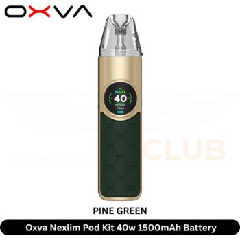 Oxva Nexlim Pod Kit 40w Pine Green Color