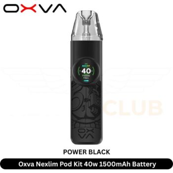 Oxva Nexlim Pod Kit 40w Power Black Color