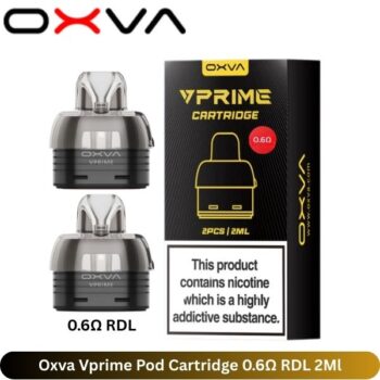 Oxva Vprime Pod Cartridge 0.6Ω RDL 2Ml