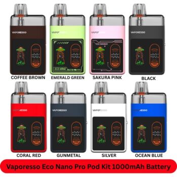 Vaporesso Eco Nano Pro Pod Kit 1000mAh Battery