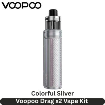 Voopoo Drag x2 Vape Kit Colorful Silver