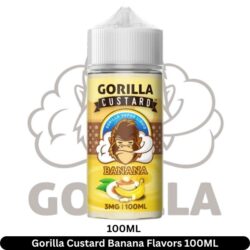 Gorilla Custard Banana Flavors 100ML