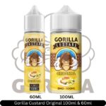 Gorilla Custard Original 100ml & 60ml