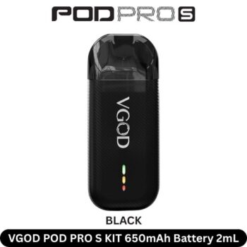 VGOD POD PRO S Black KIT 650mAh Battery 2mL