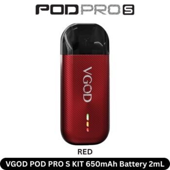 VGOD POD PRO S Red KIT 650mAh Battery 2mL