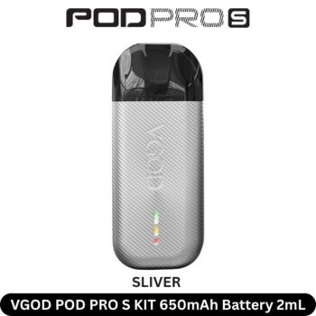 VGOD POD PRO S Silver KIT 650mAh Battery 2mL