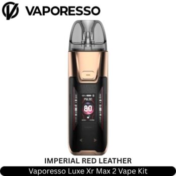Vaporesso Luxe Xr Max 2 Vape Kit Imperial Red Leather
