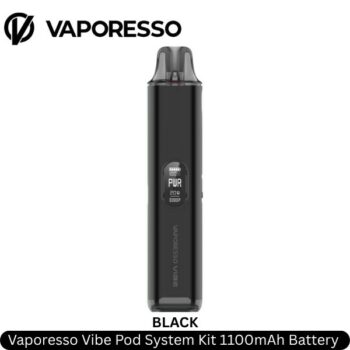Vaporesso Vibe Pod System Kit Black 1100mAh Battery 