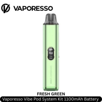 Vaporesso Vibe Pod System Kit Fresh Green 1100mAh Battery 