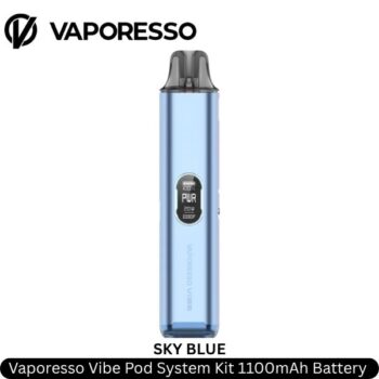 Vaporesso Vibe Pod System Kit Sky Blue 1100mAh Battery 