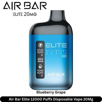 Air Bar Elite Blueberry Grape 12000 Puffs Disposable Vape 20Mg