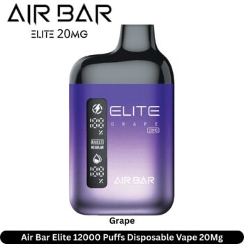 Air Bar Elite Grape 12000 Puffs Disposable Vape 20Mg