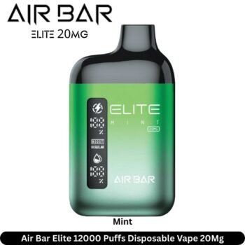 Air Bar Elite Mint 12000 Puffs Disposable Vape 20Mg