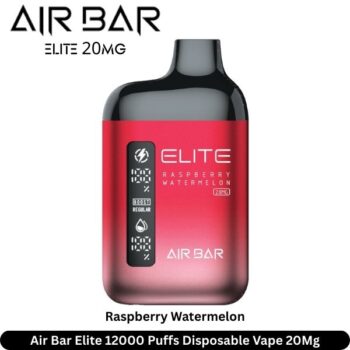 Air Bar Elite Raspberry Watermelon 12000 Puffs Disposable Vape 20Mg