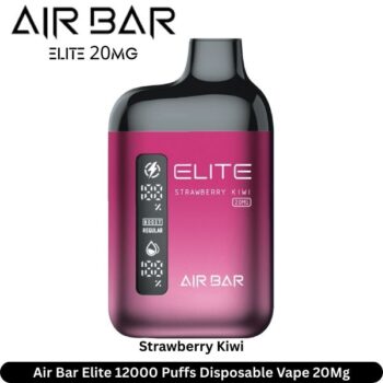 Air Bar Elite Strawberry Kiwi 12000 Puffs Disposable Vape 20Mg